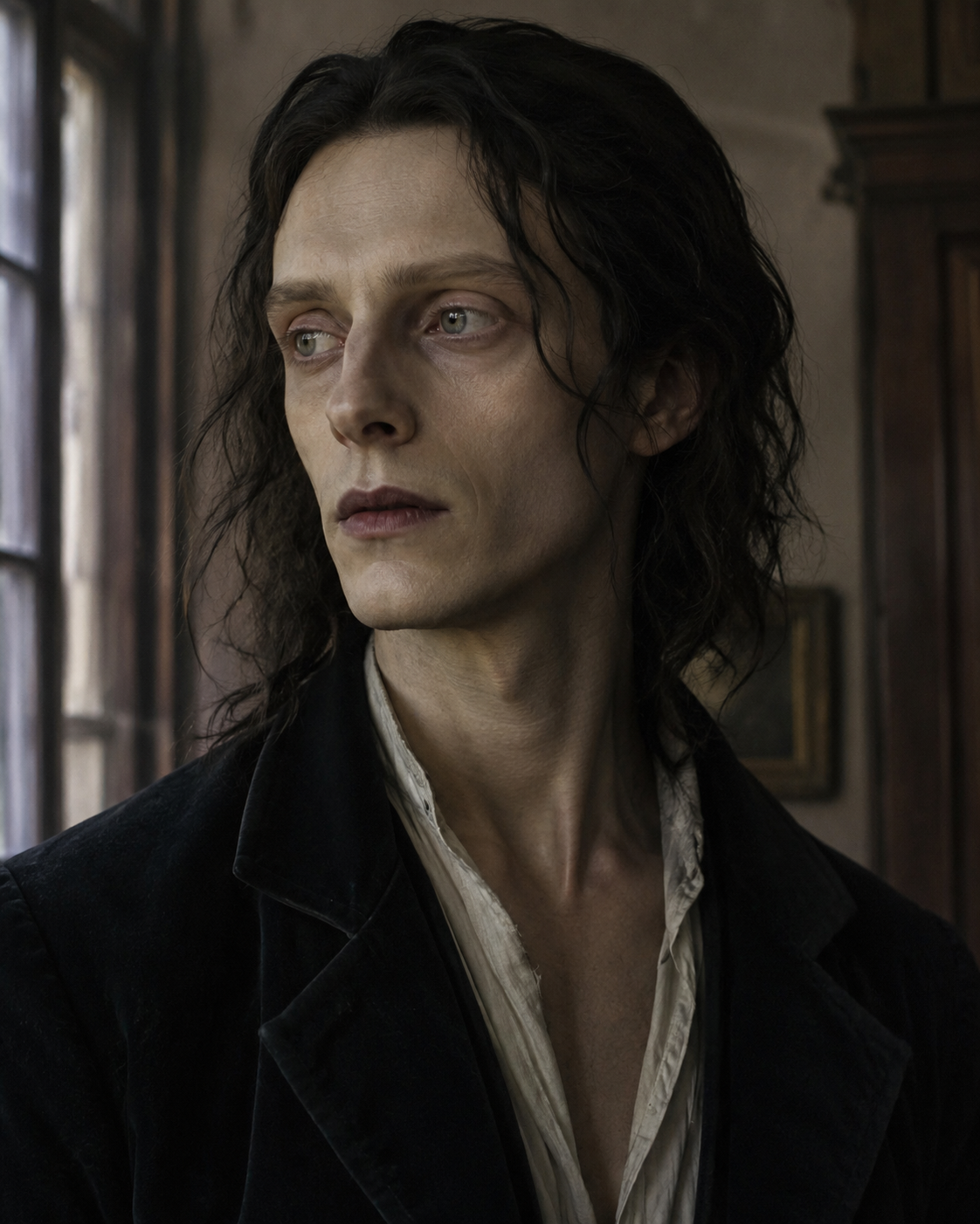 Portrait of Frankenstein’s Creature